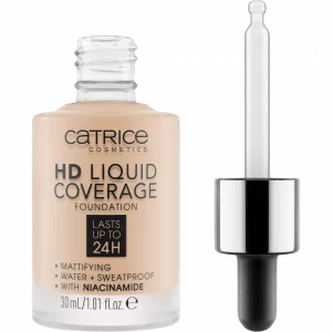 HD Base de Maquillaje Cobertura Líquida Catrice