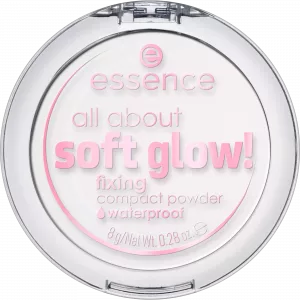 Polvo compacto resistente al agua All About Soft Glow! essence