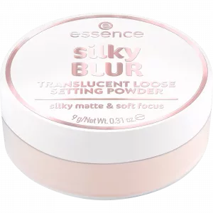 Polvos sueltos fijadores Translúcidos SILKY BLUR essence